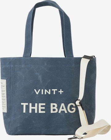 VINT+ Shopper 'Tote Bag Big' in Blue: front