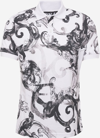 Versace Jeans Couture - Camiseta en blanco: frente