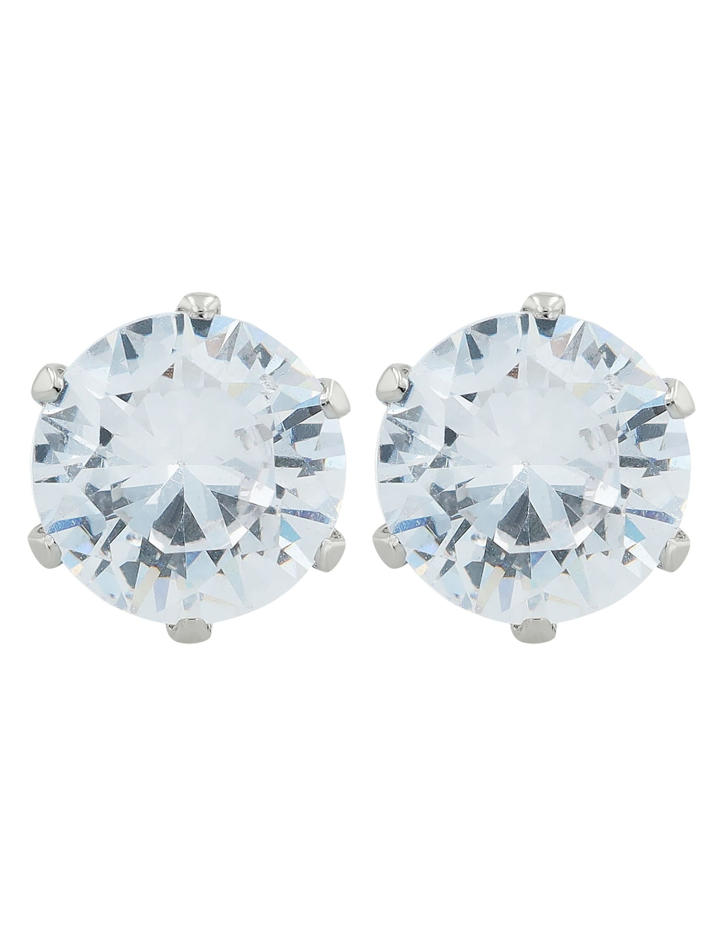 Akzent Earrings 'Kip, hautverträglich' in Silver: front