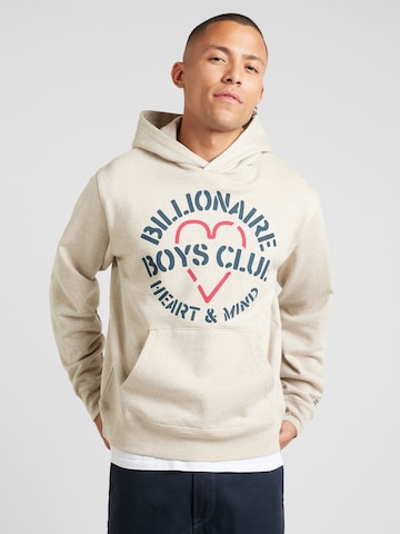 Felpa 'HEART & MIND' di Billionaire Boys Club in beige: frontale