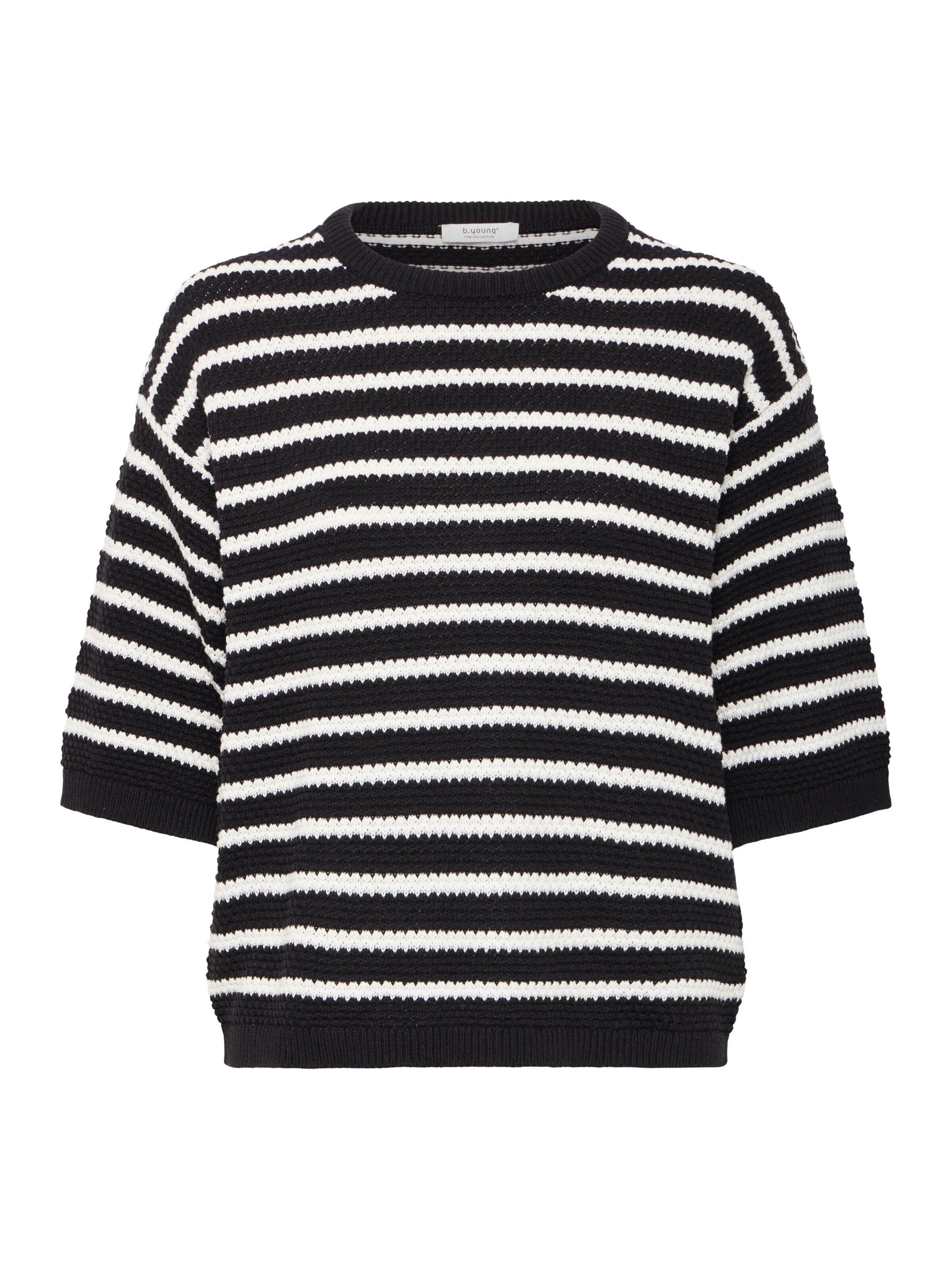 b.young Pullover 'BYMikala' in Schwarz: Vorderseite