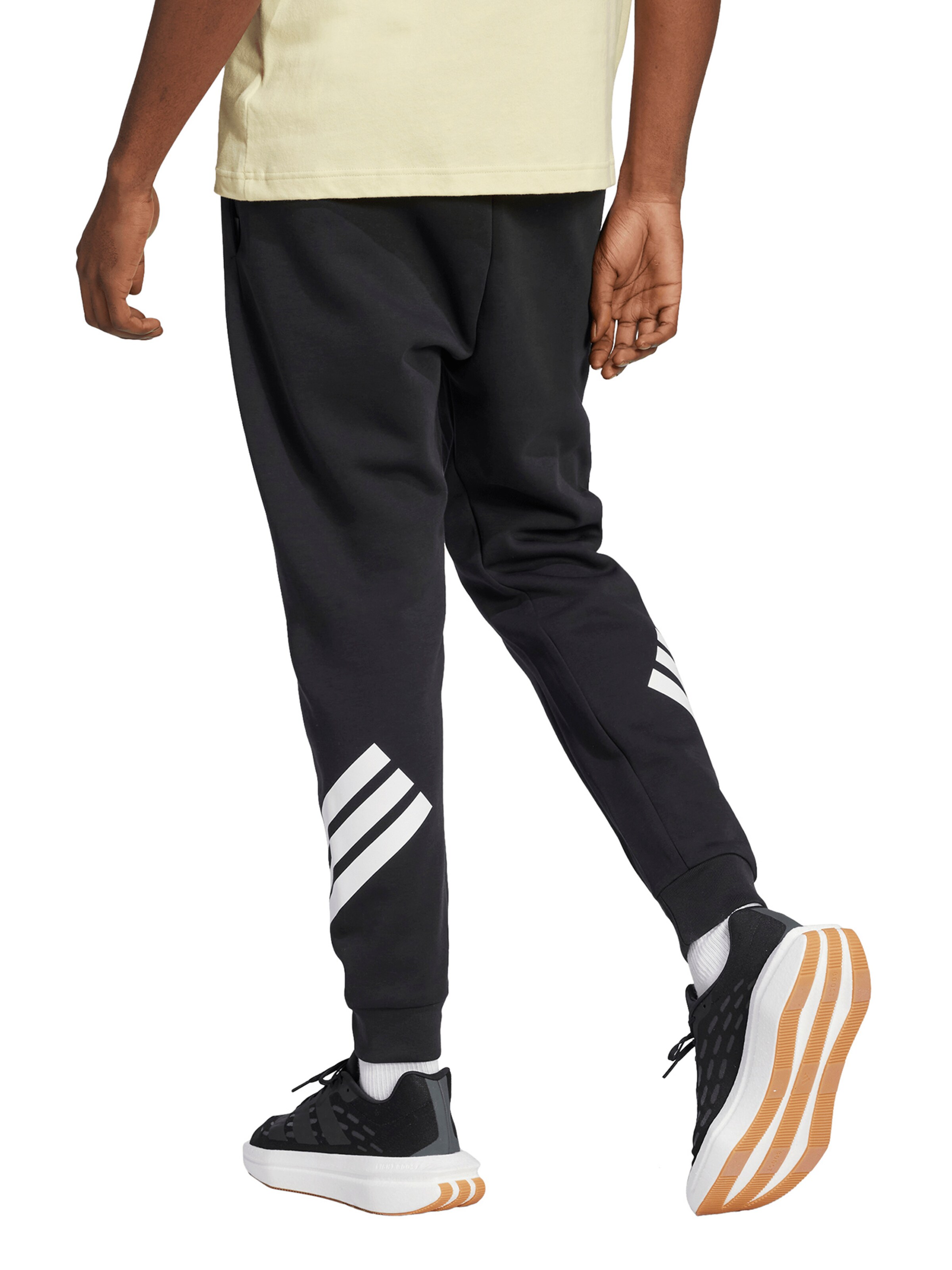 ADIDAS SPORTSWEAR Tapered Sportnadrágok 'Future Icons' - fekete: hátul