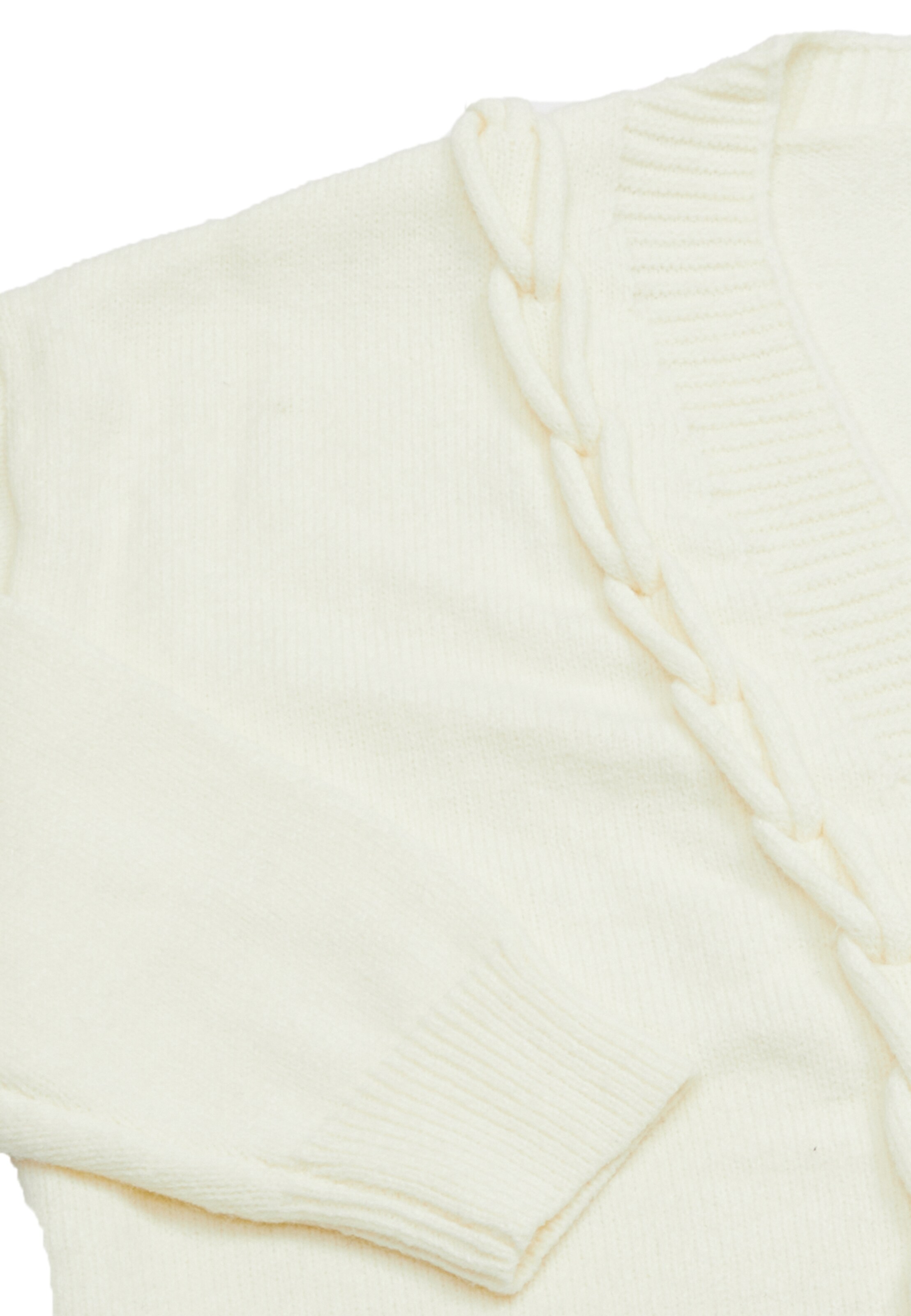 caissa - Casaco de malha em branco