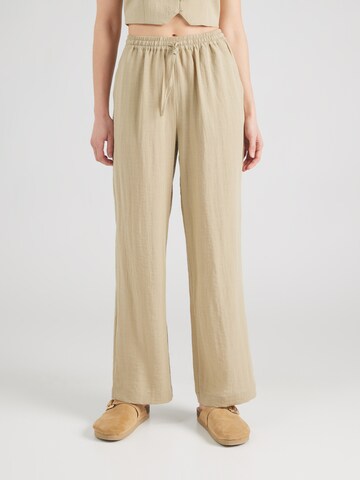 Wide Leg Pantalon 'Sea Breeze' florence by mills exclusive for ABOUT YOU en marron : devant