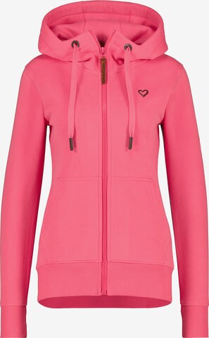 Alife and Kickin Sweatjacke 'DelphineAK' in Pink: predná strana