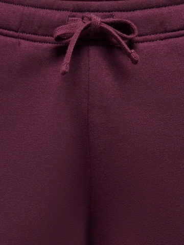 ONLY - Pierna ancha Pantalón 'ONLBest' en rojo