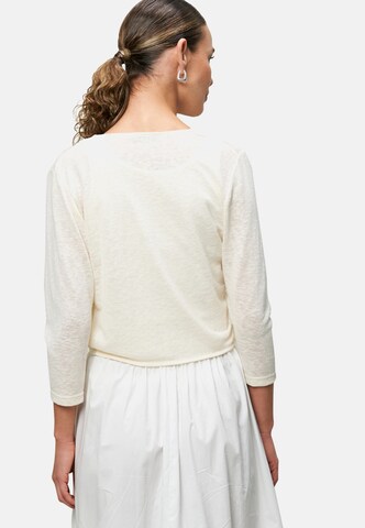 zero Gebreid vest in Wit