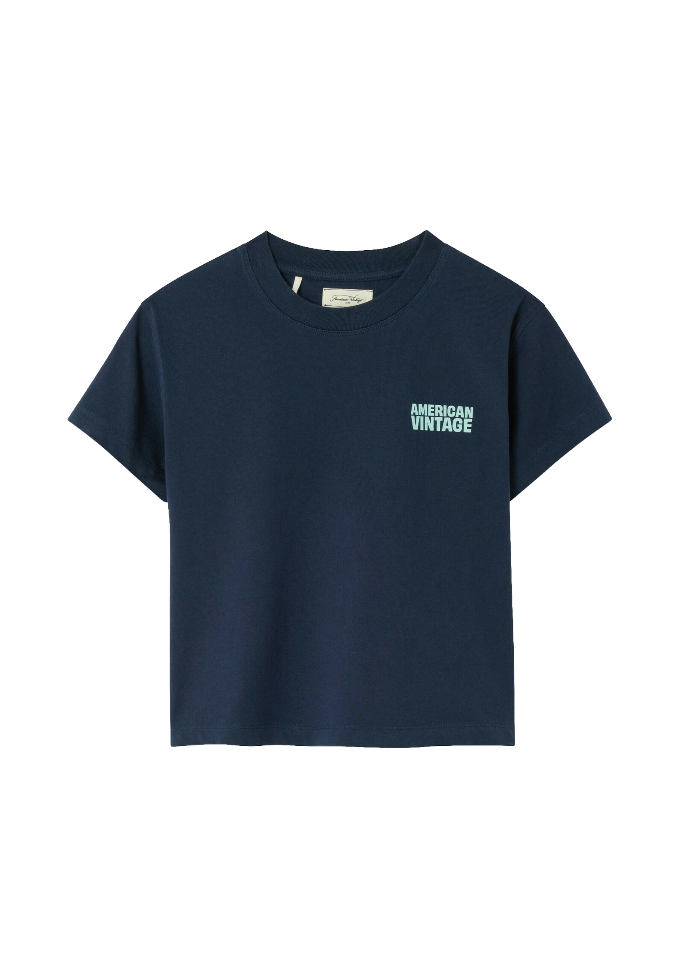 zils AMERICAN VINTAGE T-Krekls 'GIXY': no priekšpuses