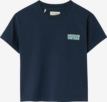 AMERICAN VINTAGE Shirt 'GIXY' in Blue: front
