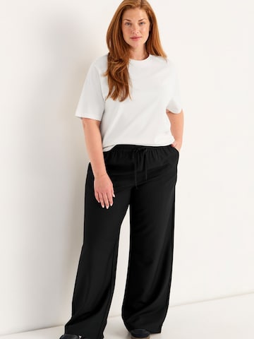 Cellbes of Sweden Wide leg Broek in Zwart