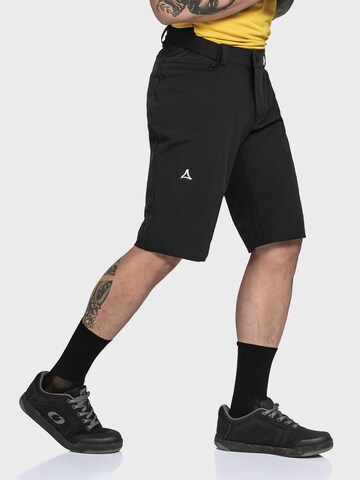Schöffel Regular Outdoor trousers ' Bike Shorts Style Keitele MNS ' in Black