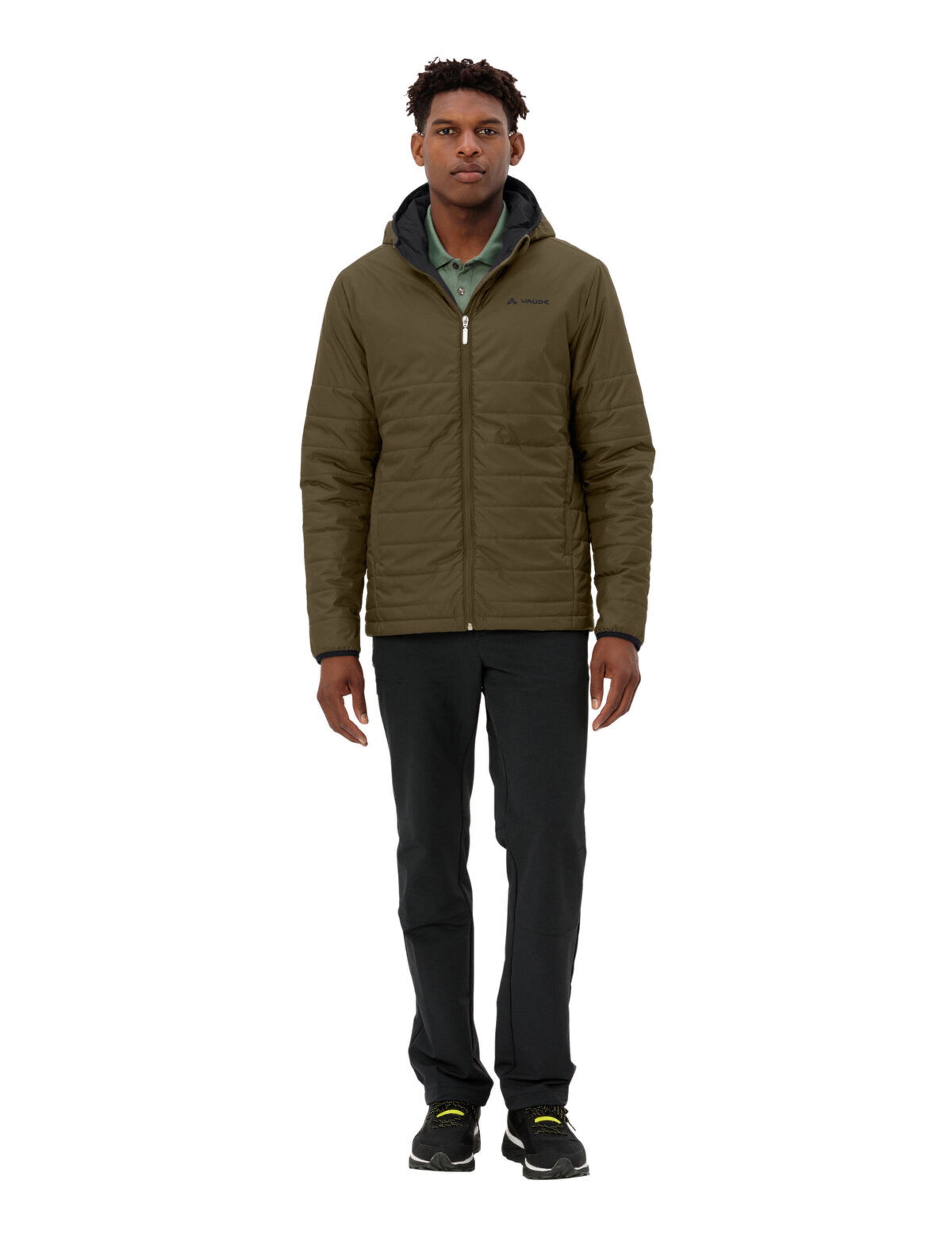 VAUDE Tesino Hooded Jacket in Braun