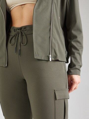 ONLY Carmakoma Tapered Cargo Pants 'CARGOLDTRASH' in Grey
