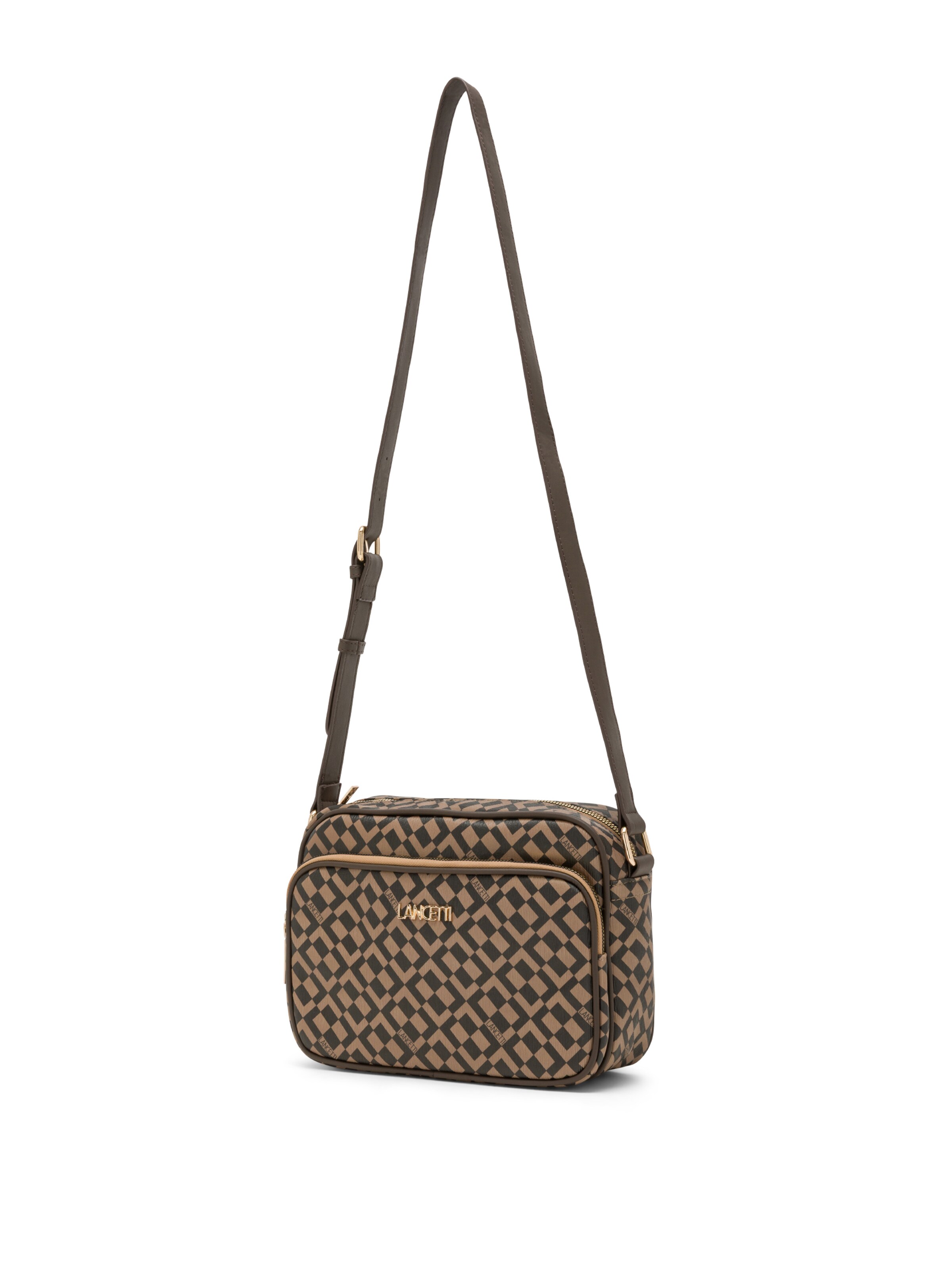 Sac à bandoulière 'Tokai 2' Lancetti en marron