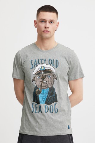 BLEND - Camiseta 'Pirot' en gris: frente
