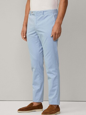 Hackett London Slimfit Hose 'Kensington' in Blau: Vorderseite