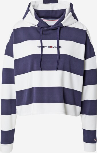 Tommy Jeans Sweatshirt in Navy / Fire red / White, Item view