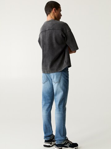 Pull&Bear Slimfit Kavbojke | modra barva