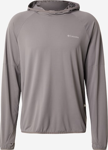 pilka COLUMBIA Sportinio tipo megztinis 'Skien Valley': priekis