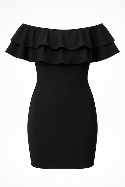 WOMAN VISION Kleid in schwarz, Produktansicht