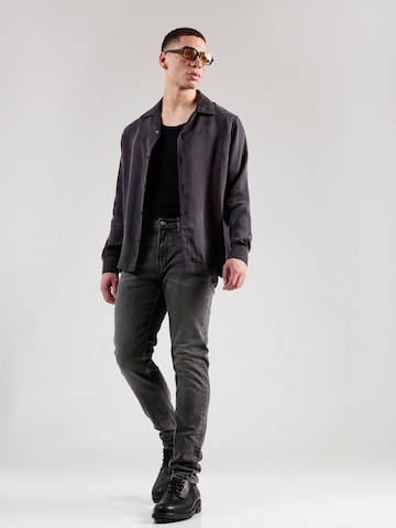 Calvin Klein Jeans Liibuv Teksapüksid, värv hall