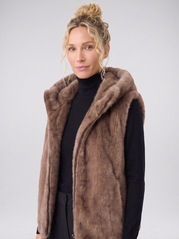 BLONDE No. 8 Vest 'Ashley' in Brown