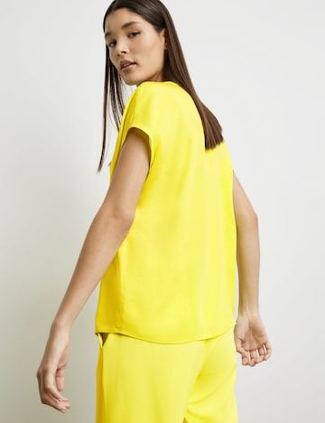 TAIFUN Bluse i gul