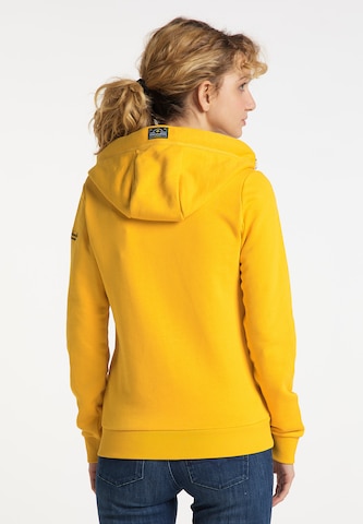 Schmuddelwedda Zip-Up Hoodie in Yellow