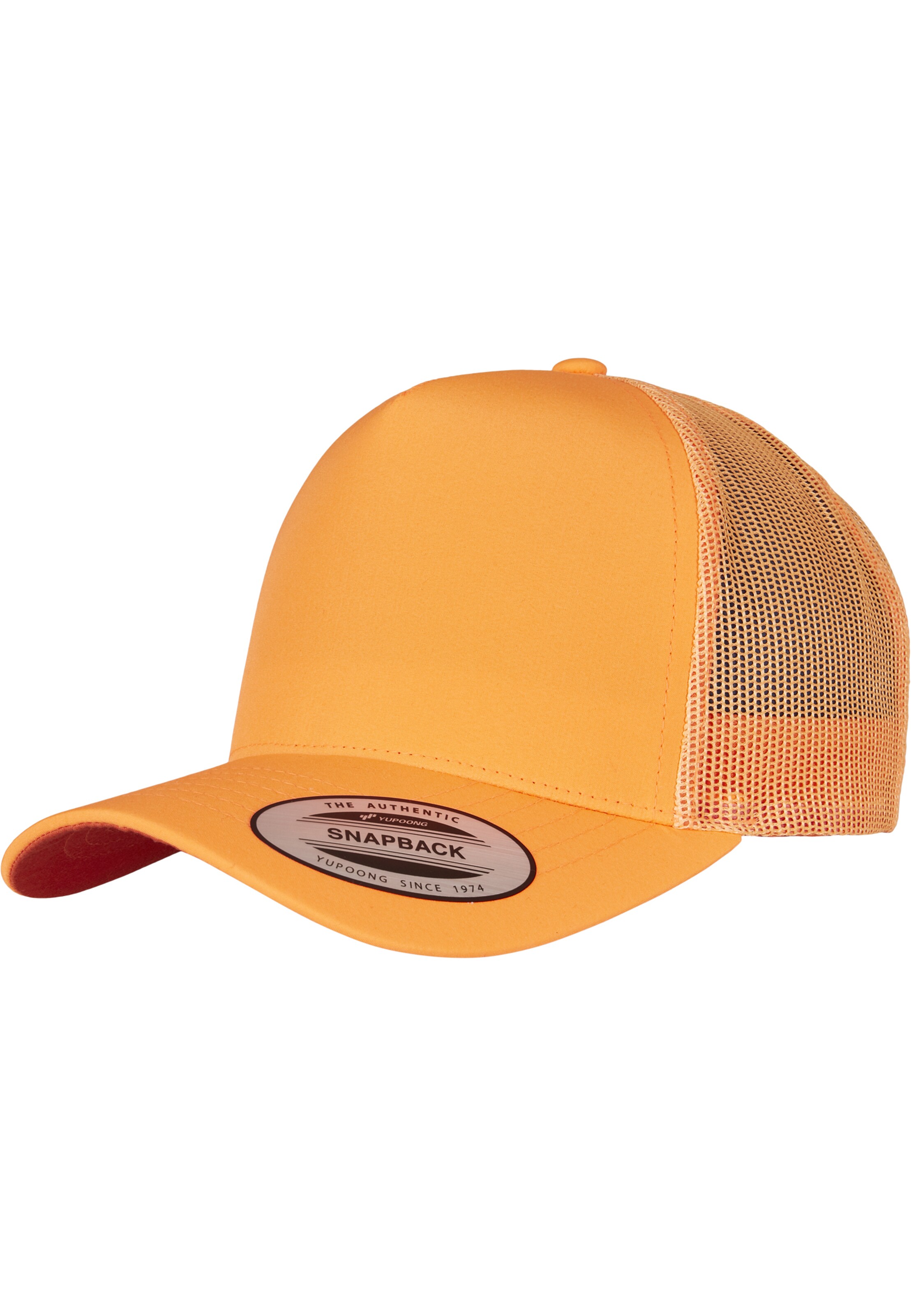 Flexfit Cap in Orange: Vorderseite
