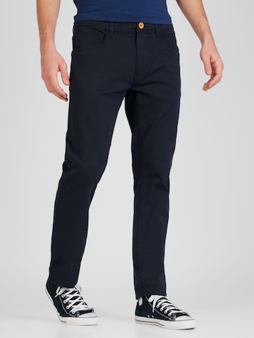 BLENDregular Chino hlače - crna boja: prednji dio