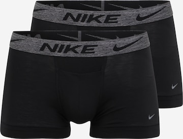 NIKE - Calzoncillo boxer en negro: frente