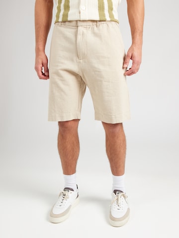 regular Pantaloni chino 'Billie' di NN07 in beige: frontale