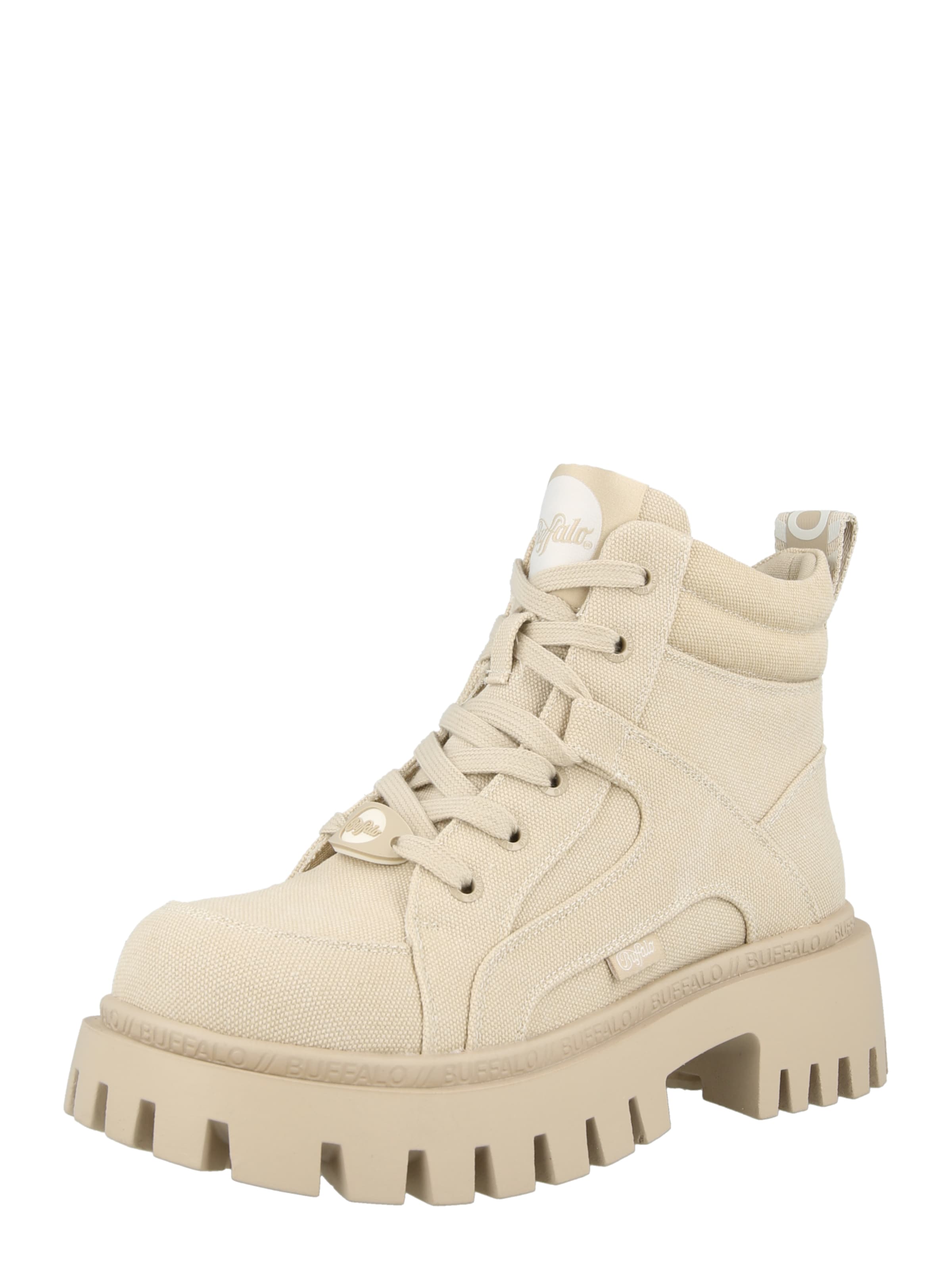 BUFFALO Veterlaarsjes 'Zanos' in Beige: voorkant