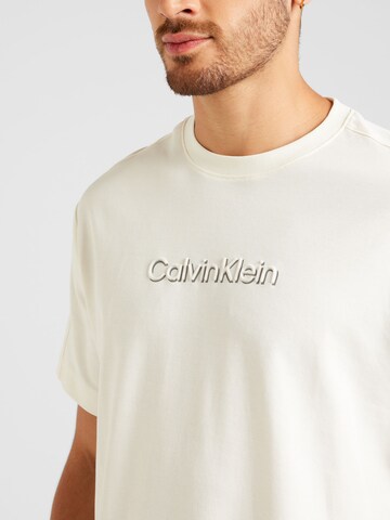 Calvin Klein regular Μπλουζάκι σε μπεζ