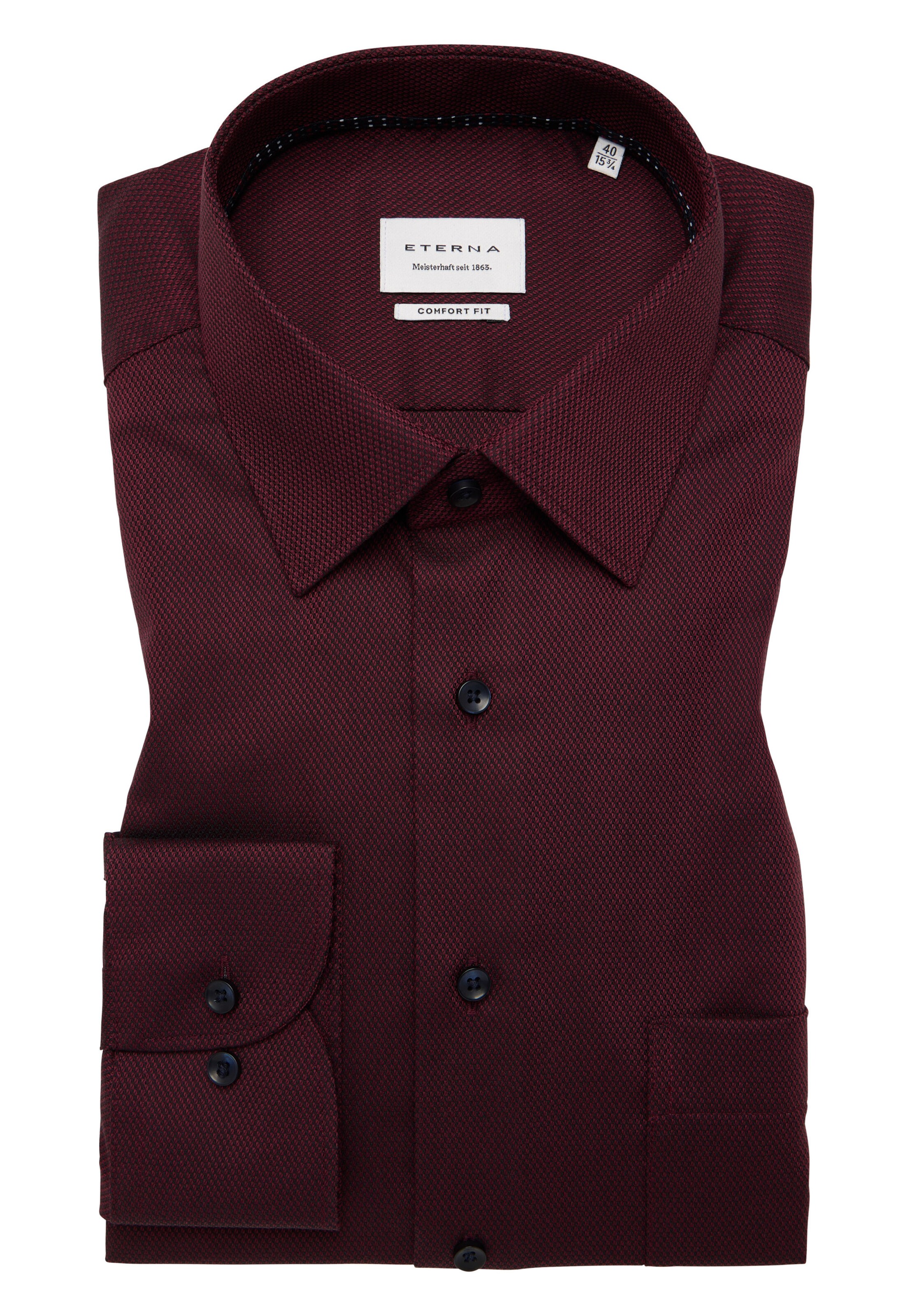 ETERNA Comfort fit Zakelijk overhemd in Rood