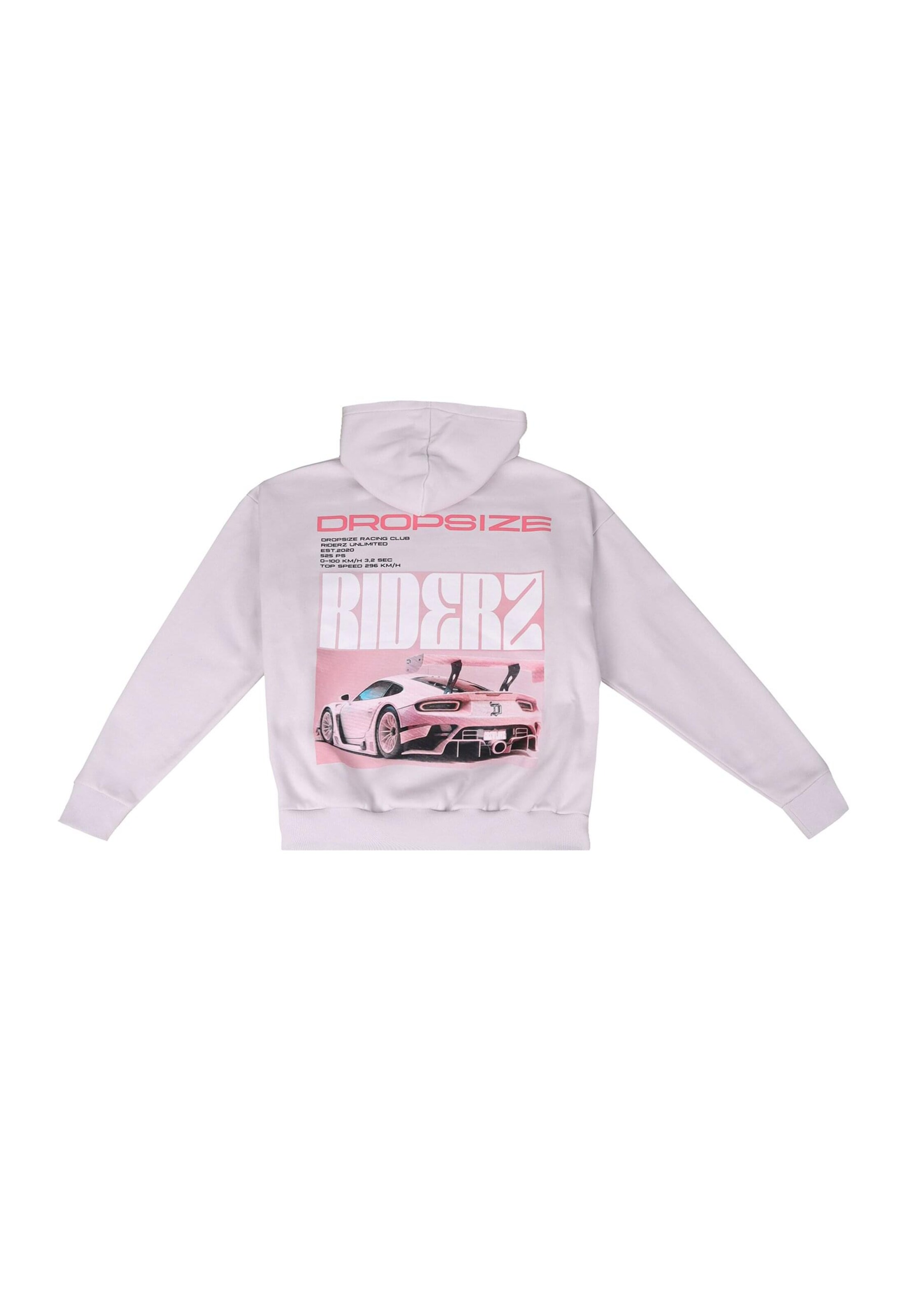 Dropsize Sweatshirt 'Riderz' in Pink