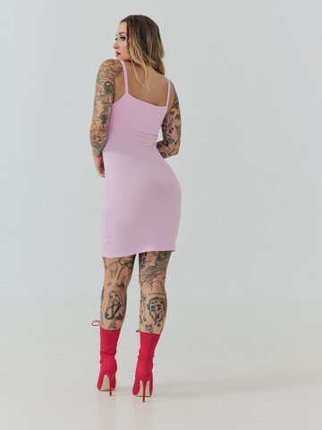 ABOUT YOU x Sharlota Dress 'Alva' in Pink