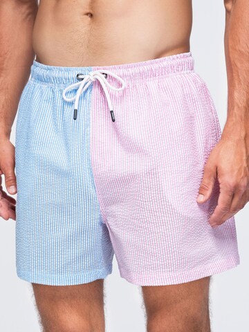Shorts de bain Ombre en mélange de couleurs