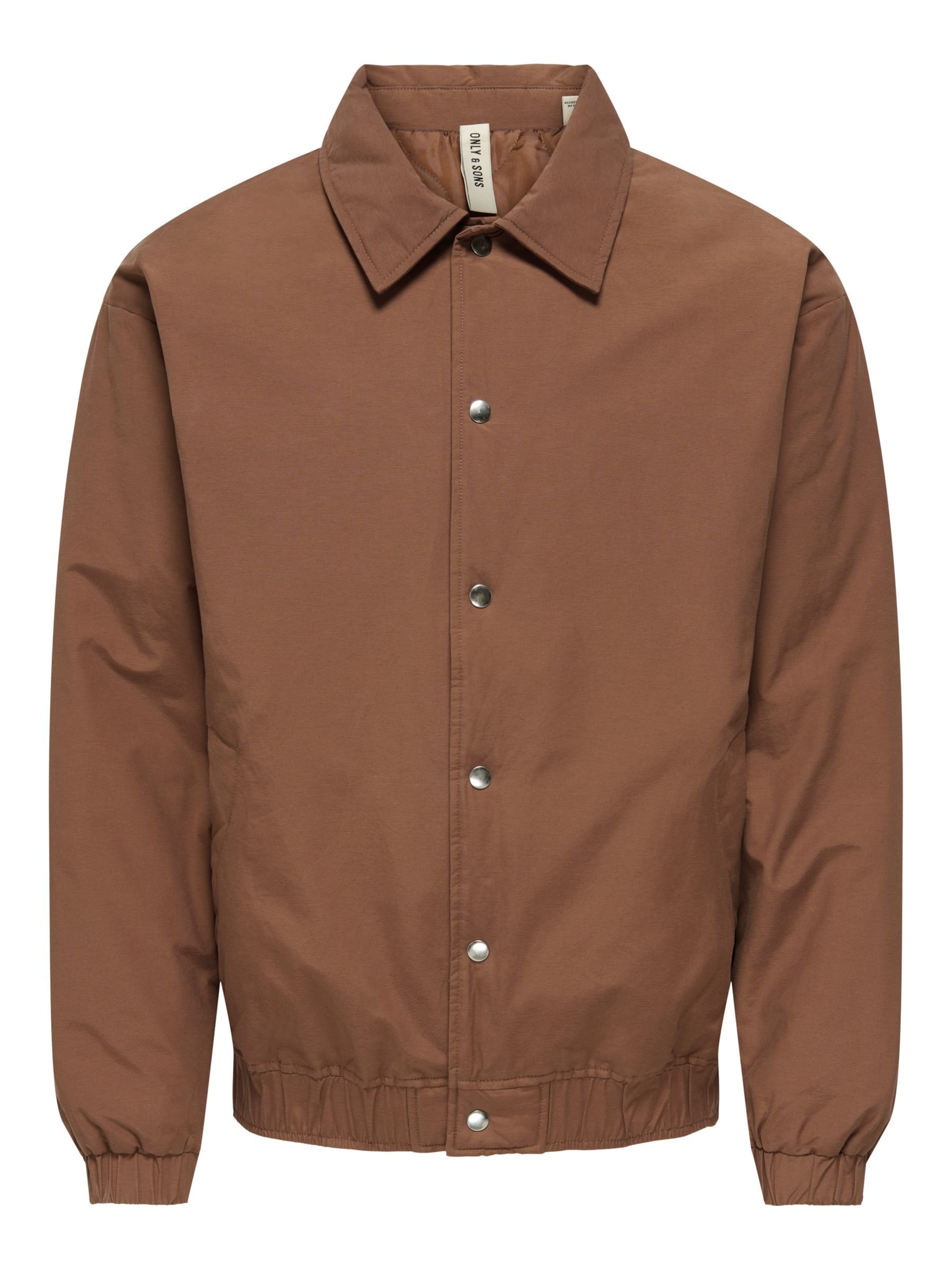 Only & Sons Chaqueta de entretiempo 'ONSBratt' en marrón, Vista del producto