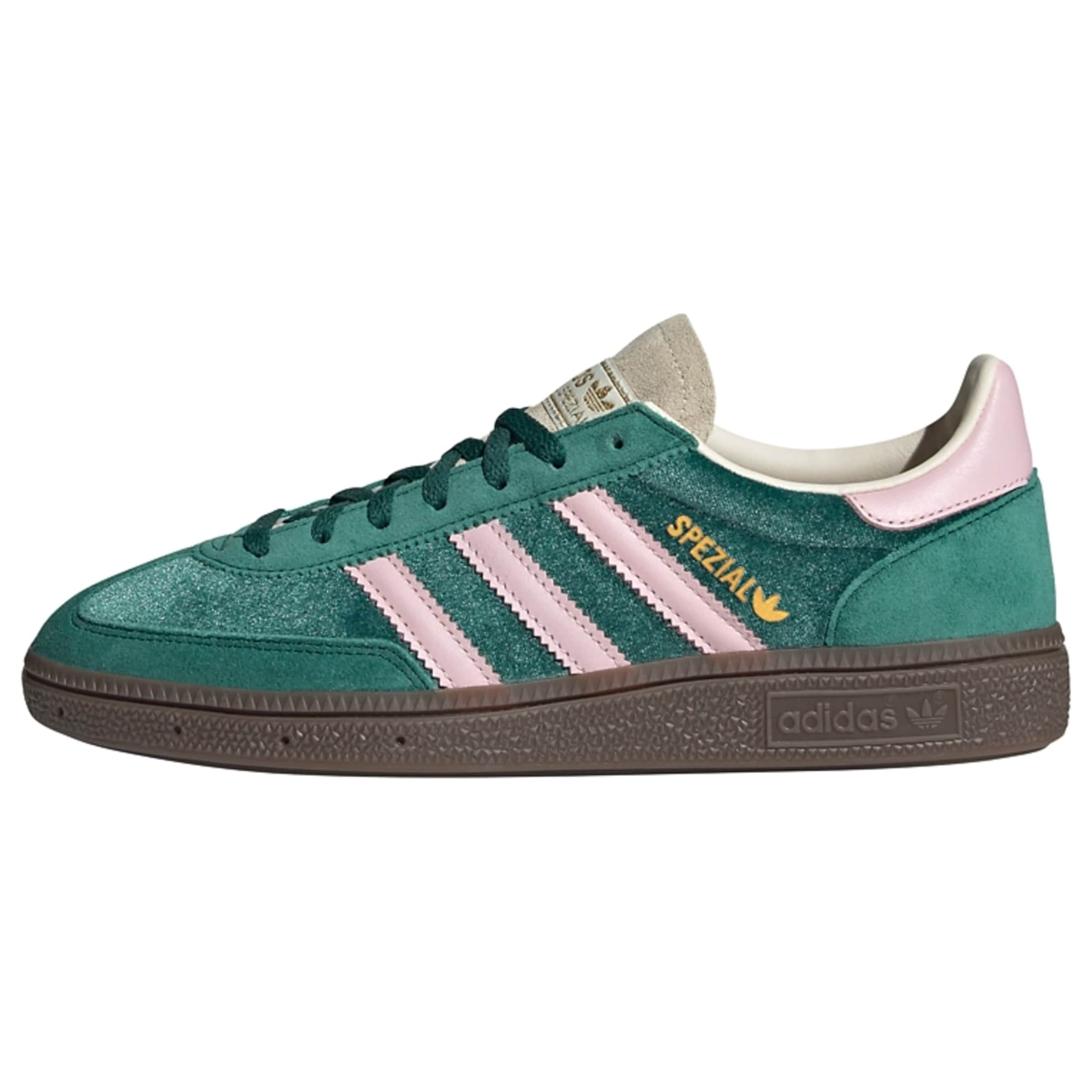 Sneaker bassa 'Handball Spezial' di ADIDAS ORIGINALS in verde: frontale