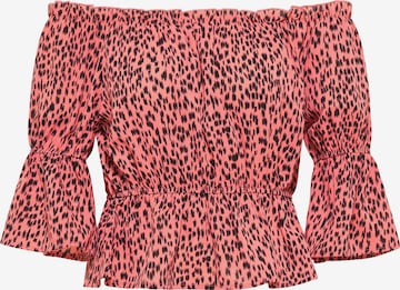 IZIA Blouse in Roze: voorkant