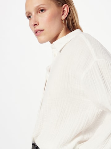 Monki Blouse in White