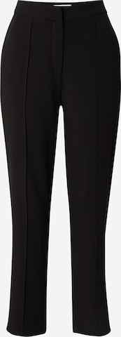 Guido Maria Kretschmer Women Regular Pleated Pants 'Elise' in Black: front