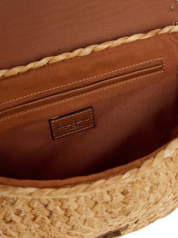 Pepe Jeans Schultertasche 'Saddie Barker' in Braun