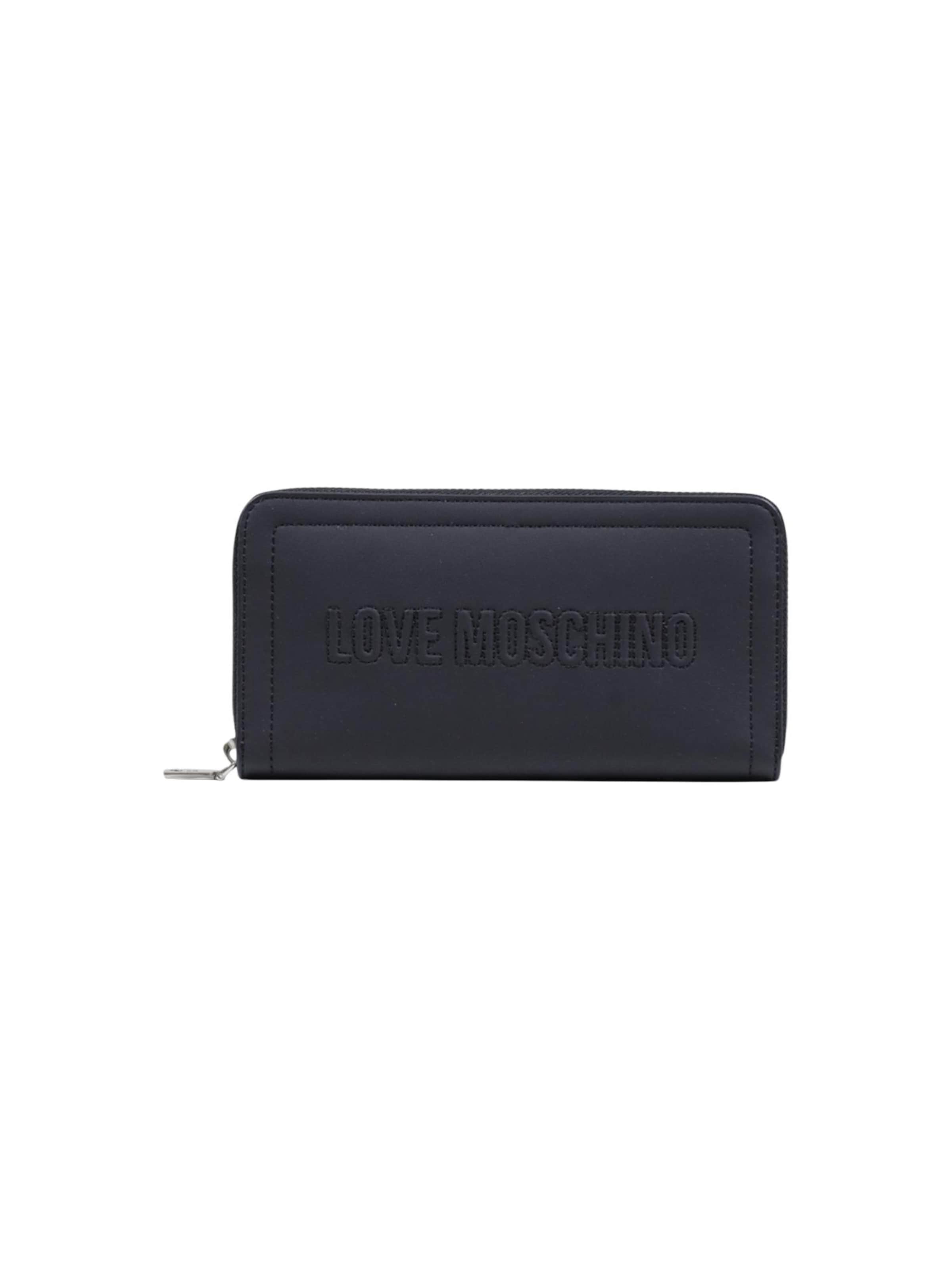 Portamonete 'PU GRS JC5500PP1' di Love Moschino in nero: frontale