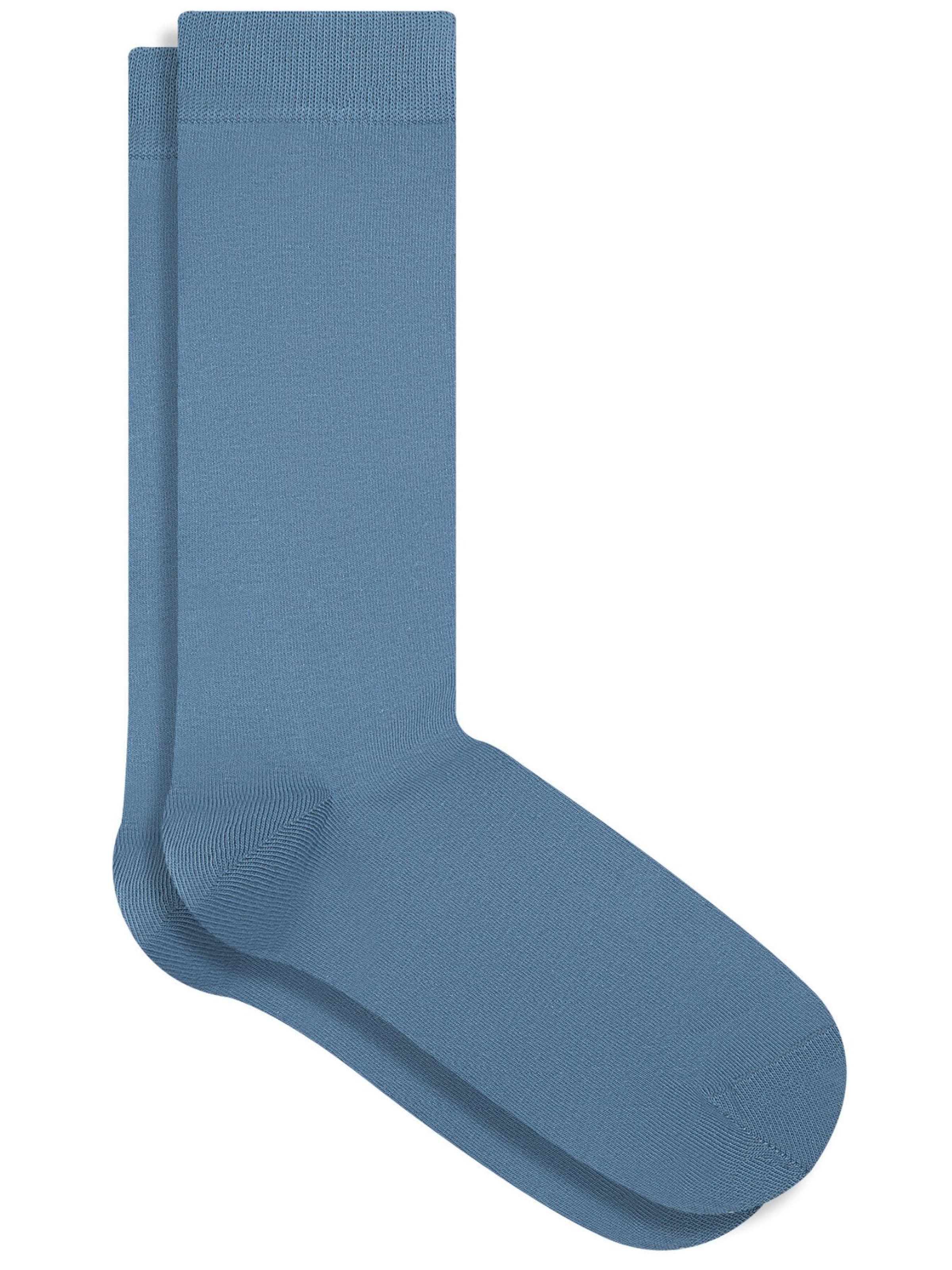Albero Natur Socks 'Bio Baumwoll Unisex Socken Classic' in Blue: front