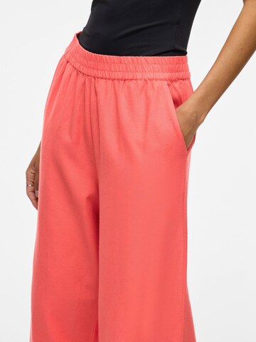VILA Wide leg Broek in Oranje