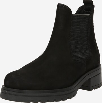 GABOR - Botas Chelsea en negro: frente