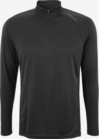 Craft Athletic Sweatshirt 'EAZE' in Black: front