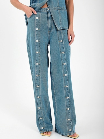 NORR regular Jeans ' Kenzie ' i blå: forside